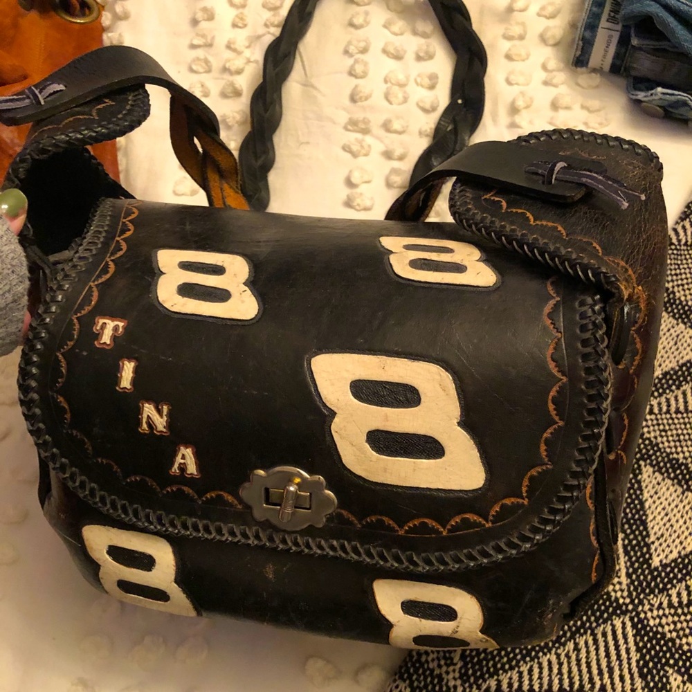 One of a kind leather bag